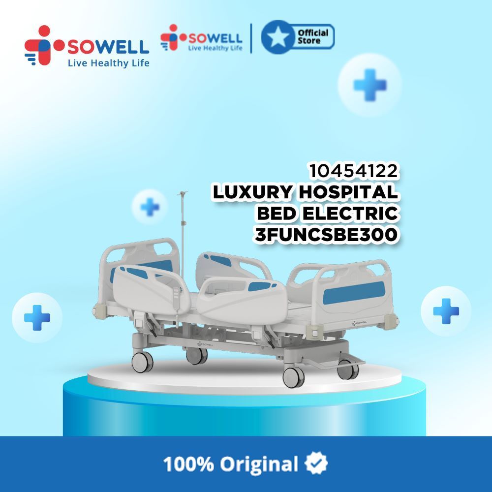 Sowell Ranjang Rumah Sakit Elektrik 3 Fungsi Sbe300 Hospital Bed Ranjang Kasur Rs Perabot Tidur Temp