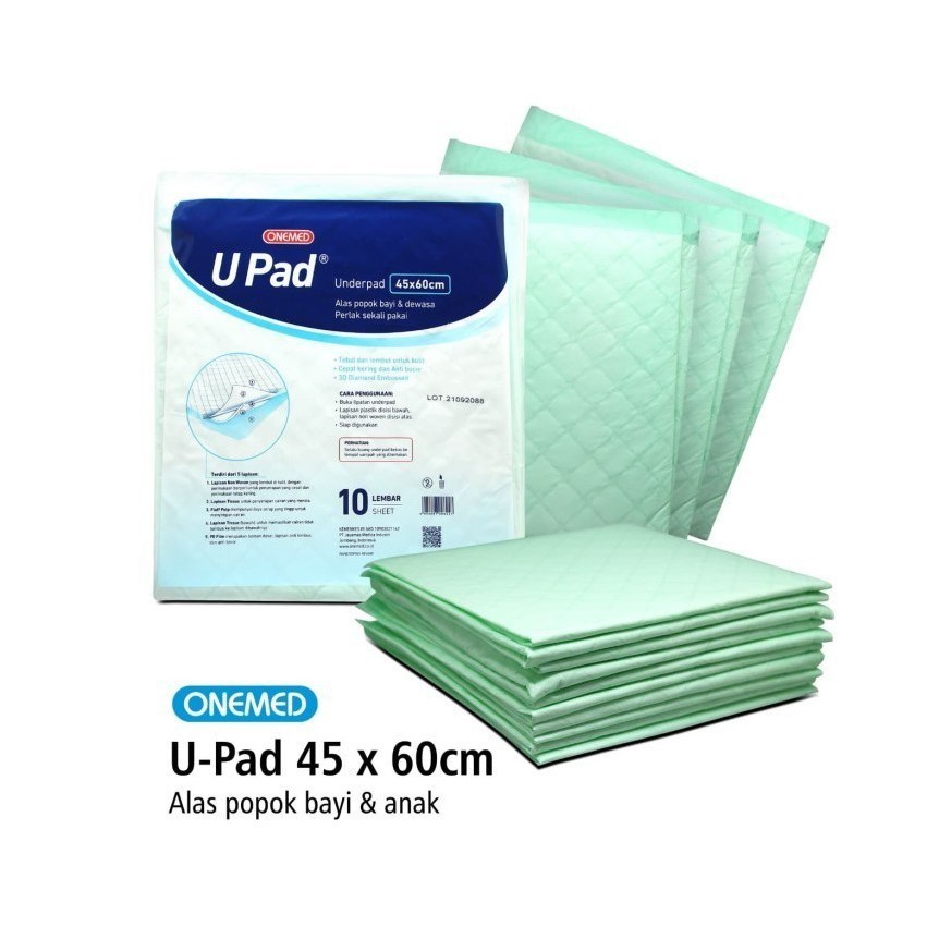 Onemed UnderPad Bayi 45x60 / Underpad Onemed / U Pad Onemed