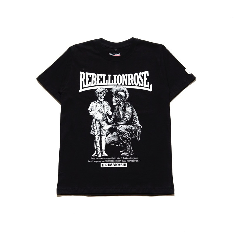 Tshirt REBELLION ROSE - TERIMA KASIH Original