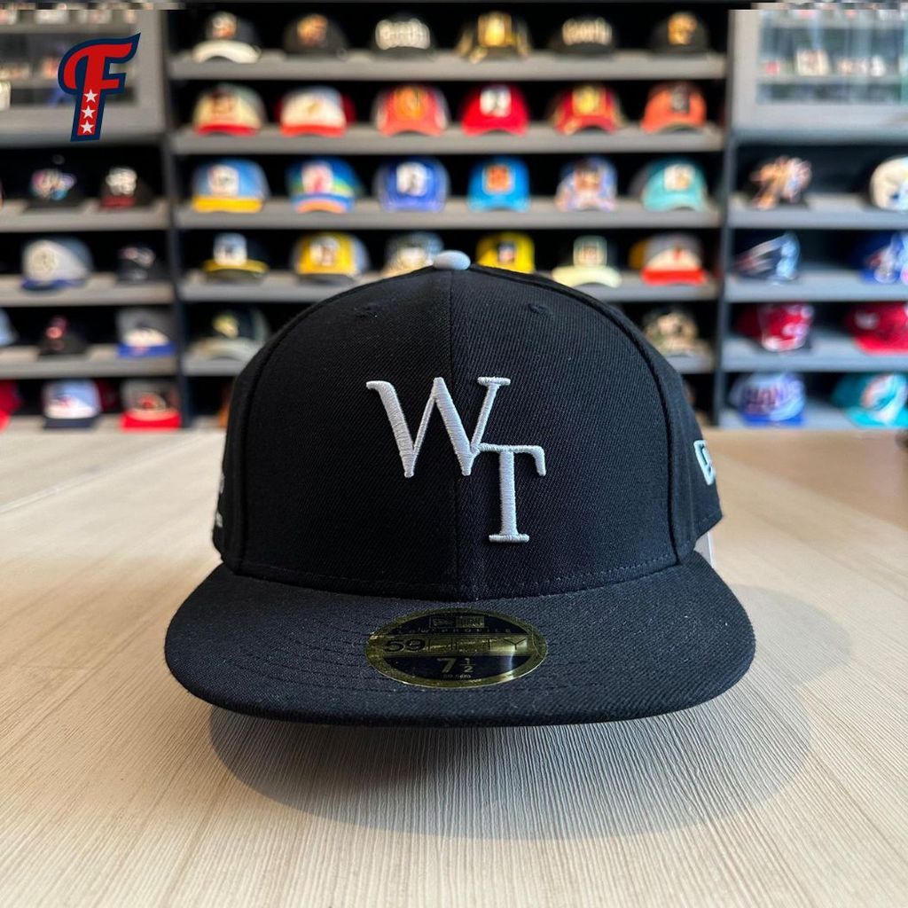 Topi New Era x WTAPS 59FIFTY Low Profile Black Caps Original