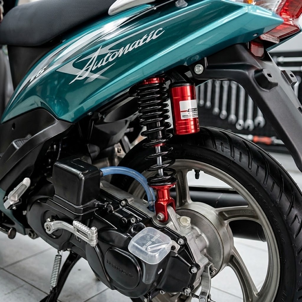 EXTREME RACING 310mm 330mm Shockbreaker Tabung Mio J GT M3 Fino Xeon Soul GT115 Soul GT125 SOUL Fazz