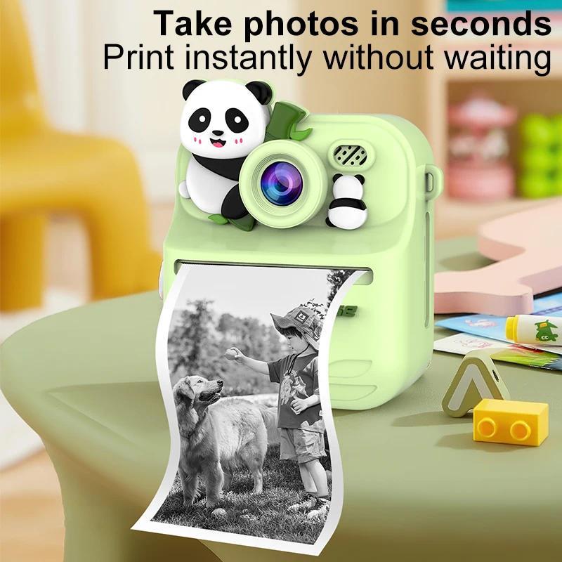Thermal Printer ildren gital Camera tant Print for Kids Photo Printing Camera Video, 32G Memory Card