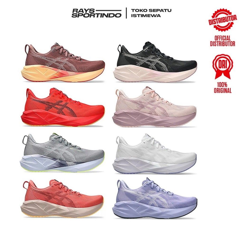 SEPATU RUNNING WANITA ASICS NOVABLAST 5 WOMEN