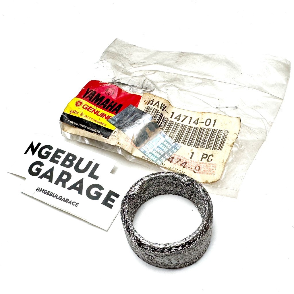 Paking Knalpot Tengah V75 V80 Packing YAMAHA ORI JAPAN 4AW 14714 01