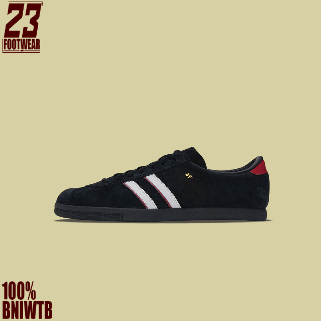 Sepatu Sneakers Adidas City Series London ‘96 Core Black White Better Scarlet Brand New In Box Unise