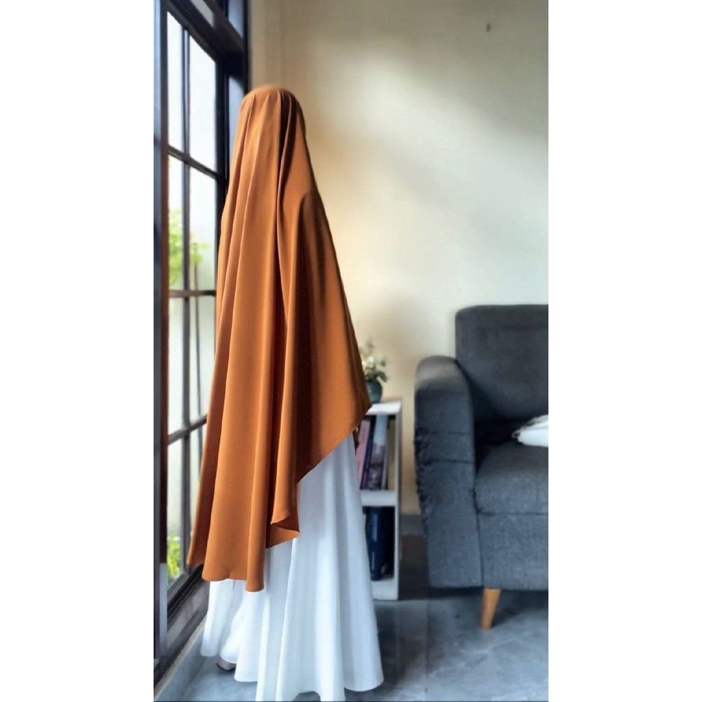 mahzhuuzh --- YURAZ hijab NON PAd L XL xxl cutting v wolfice premium