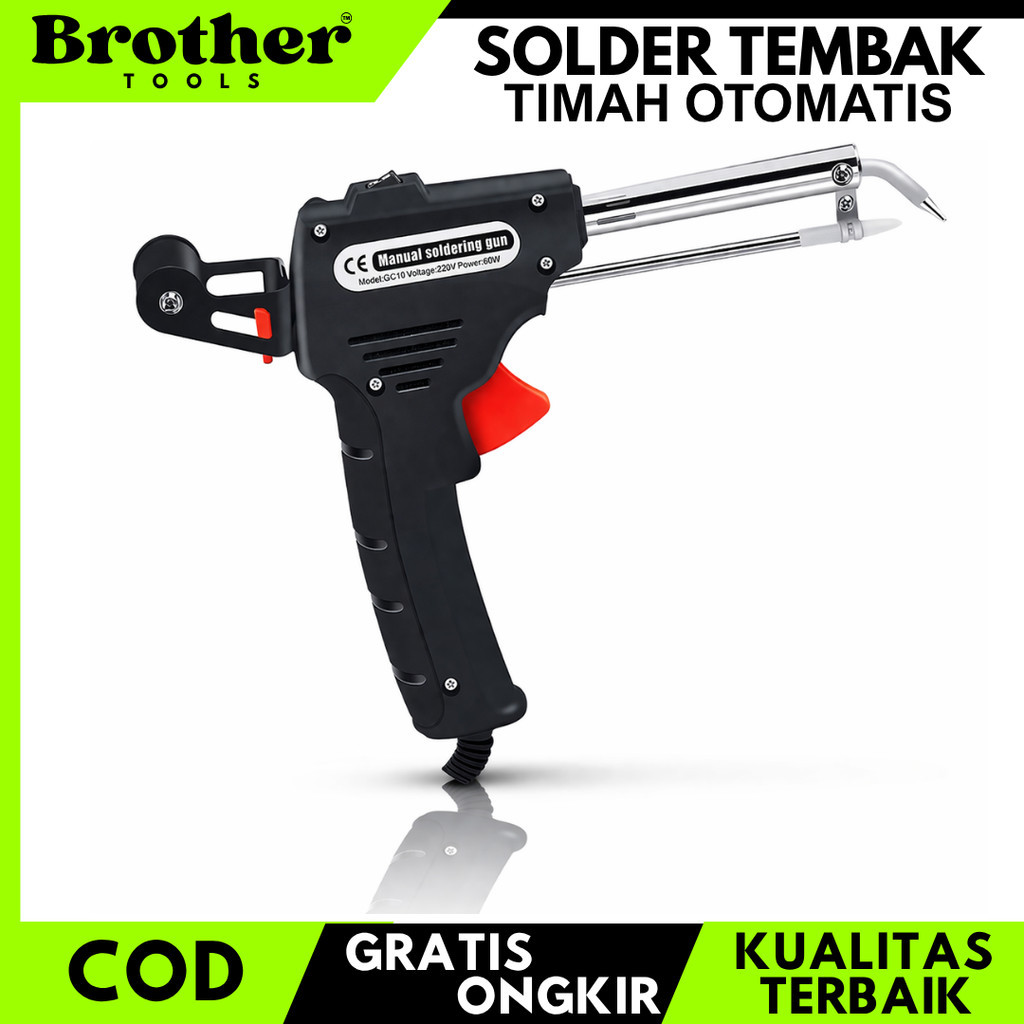 Solder Tembak Listrik Timah Otomatis 60 Watt Iron Automatic 60W / 150W Solder Timah Otomatis Tembaka