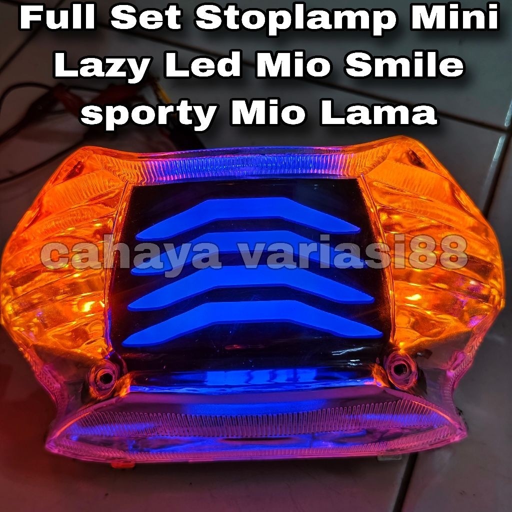 (maju tekno) Stoplamp Lampu Stop Full Set Custom Mini Lazy Tampil Keren Motor Yamaha Mio Smile Mio S