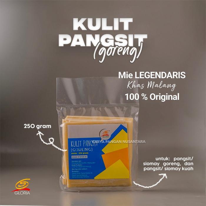KULIT PANGSIT GLORIA KULIT PANGSIT GORENG KULIT PANGSIT GORENG 250GR