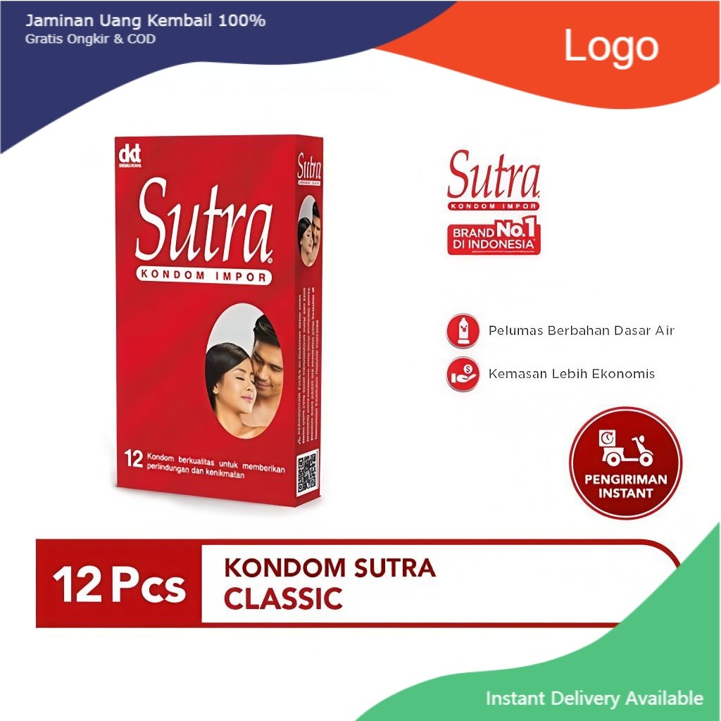 Ready Stock Kondom Sutra Merah 1Box Isi 12+3 / Condom Sutra *DA Privasi Aman[Bisa Cod]