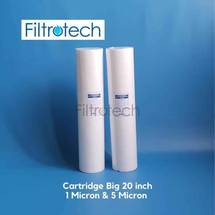 Filter Catridge Sediment Big Blue Filter Cartridge 20 Inch 1 micron & 5 micron - 1 Micron