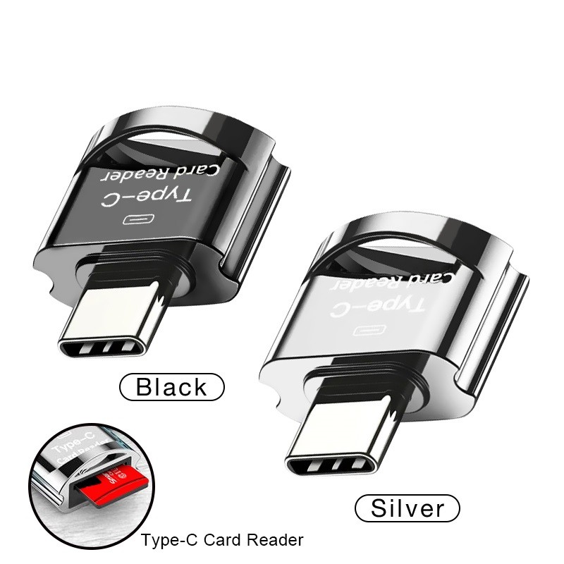 Mini Type-C to TF Memory Card OTG Adapter High Speed Data Connector For MacBook ProiPadMini 6/ProMac