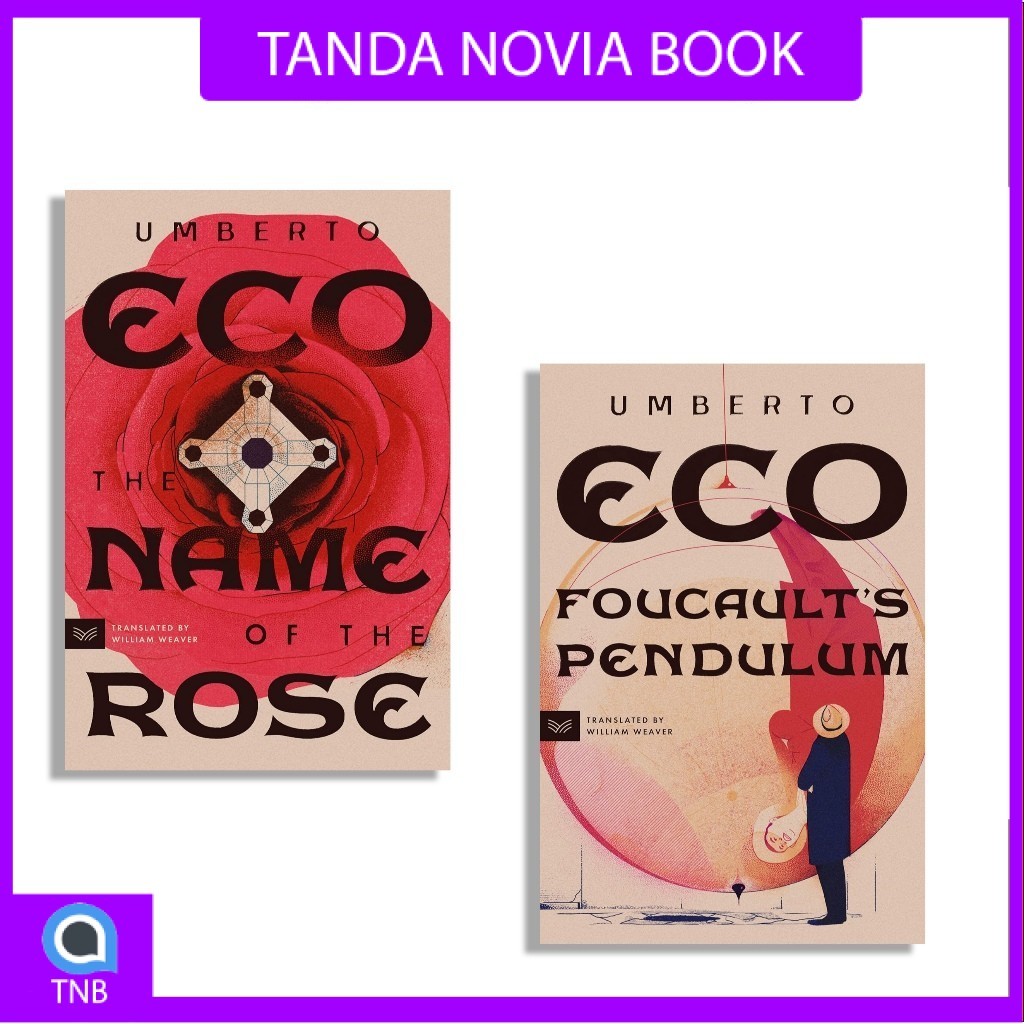 The Name Of The Rose | Foucault's Pendulum by  Umberto Eco
