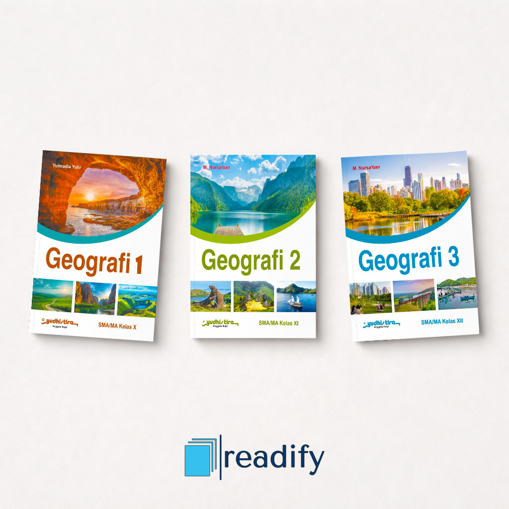 Geografi Kelas 10 11 12 SMA/MA Yudhistira Kurikulum Merdeka Revisi Terbaru