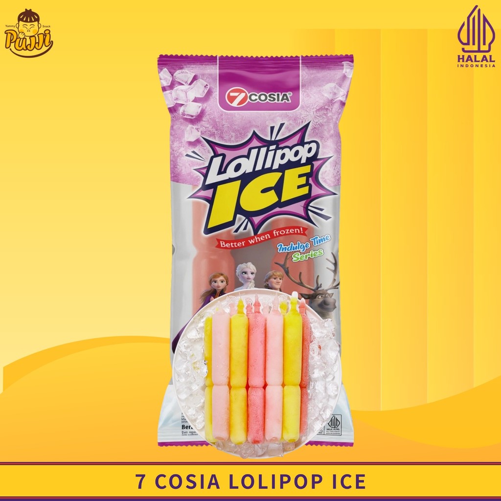 7COSIA Ice Frozen Time Series Pink | Lolipop Ice | Frozen