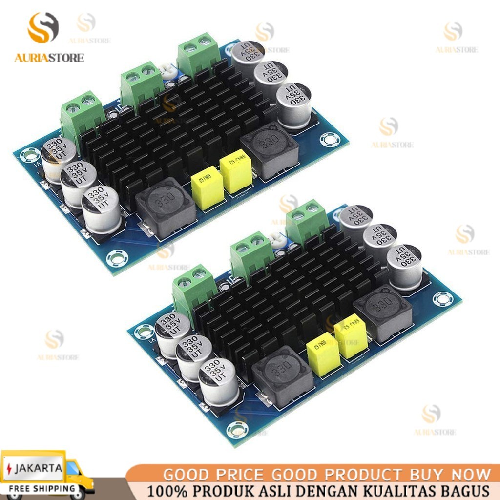 M543 Kit Power Amplifier XH-M543 TPA3116 D2 2 x120W Stereo Mono Channel Digital Audio Power Amplifie