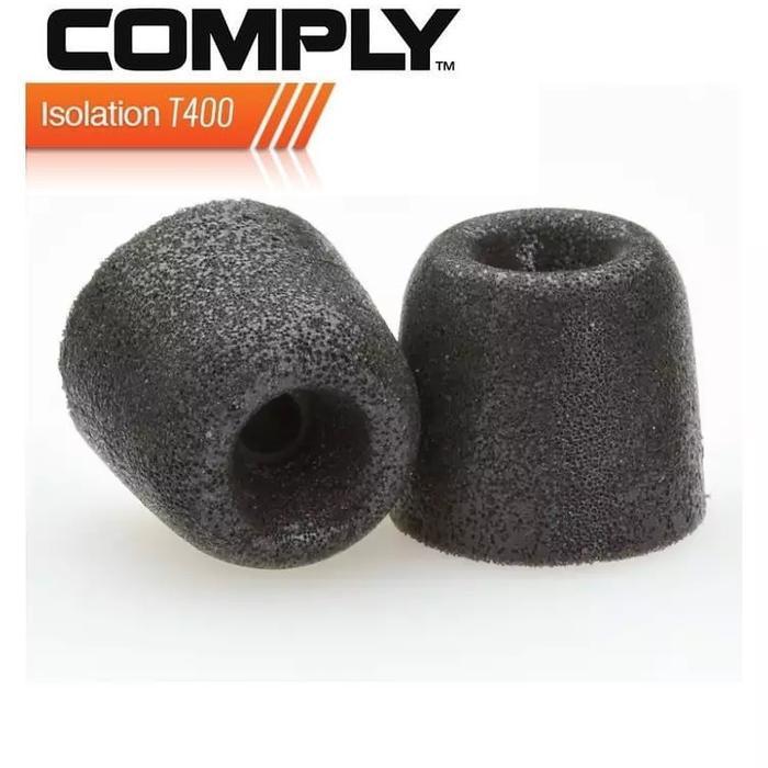Original Comply T400 Platinum Foam Tips Isolation Superior Audio