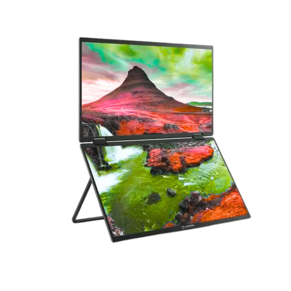 ACER AOPEN 16PD3Q 15.6 Inch IPS FHD 1080p 60Hz - Portable Monitor Dual Screen Speaker