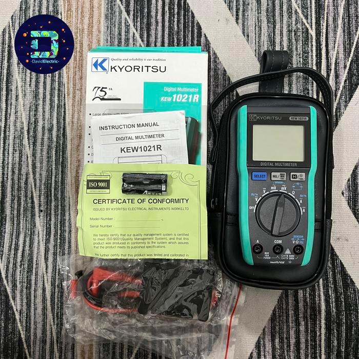 Kyoritsu KEW 1021R True RMS Digital  Multimeter 1021 R ganti kew 1020r