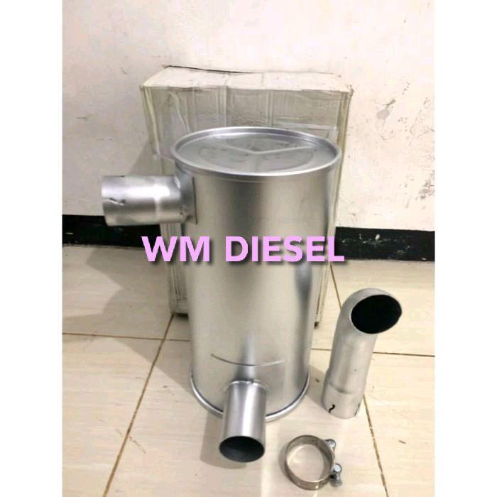 Muffler Knalpot Komatsu PC130-7 PC130f-7 PC130 7 IMPORT
