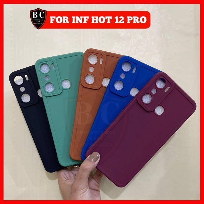 CASE INFINIX HOT 12 PRO - SOFTCASE PRO CAMERA INFINIX HOT 12 PRO - BC168