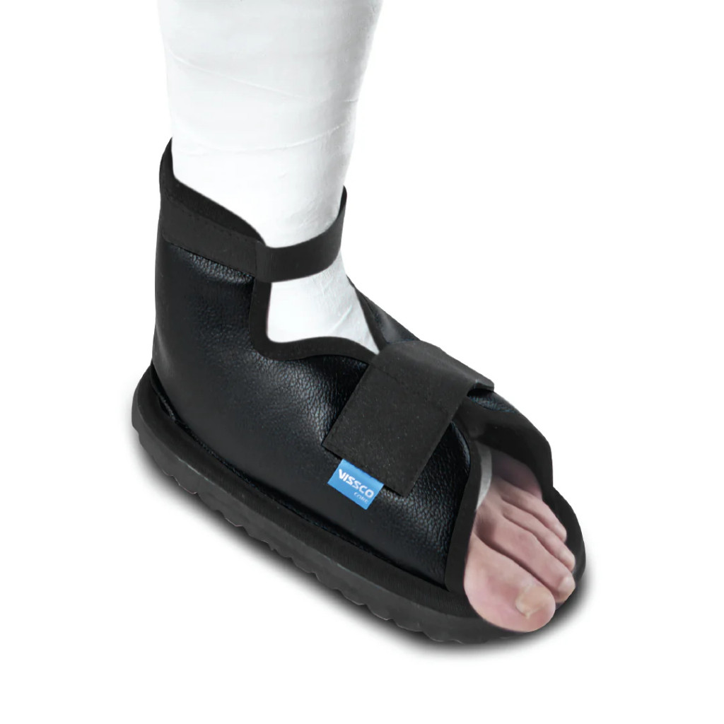 VISSCO Cast Shoes (0804) Pcs | Sepatu Pelindung & Penutup Gips Tahan Air | Mencegah Keausan dan Keru