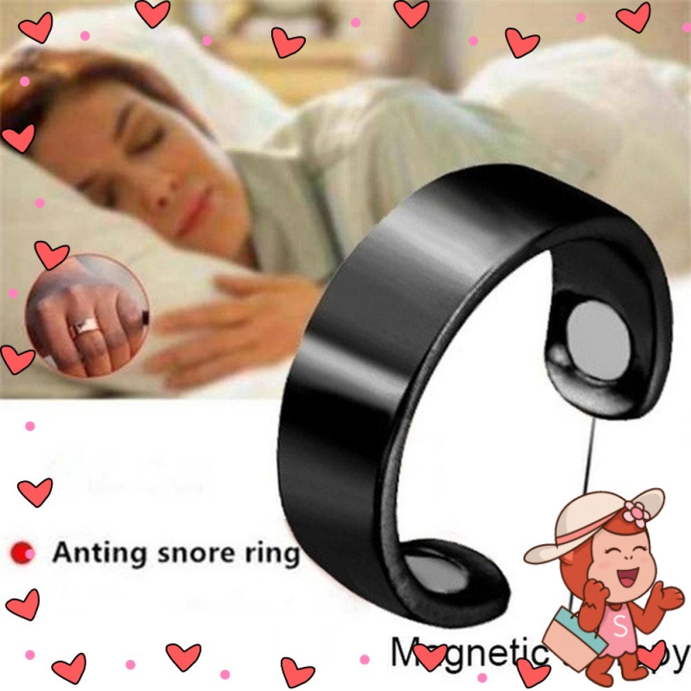 ONEVAN Cincin Magnet Terapi Kesehatan Pijat Jari Akupresur - VN11