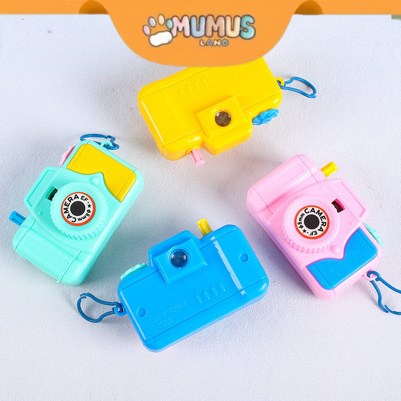 Mainan Anak Kamera Proyektor Polos Pola Camera Projector Gambar Karakter Edukasi Toys Jadul Lucu