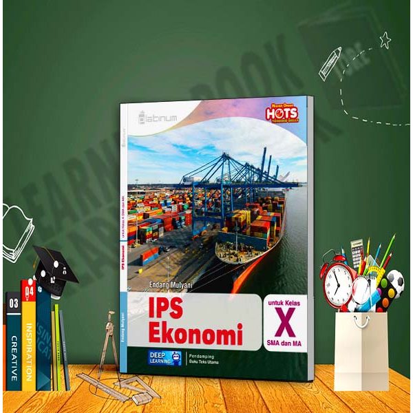 BUKU PLATINUM IPS EKONOMI KELAS 10 SMA/MA KURIKULUM MERDEKA DEEP LEARNING TIGA SERANGKAI TERBARU 202