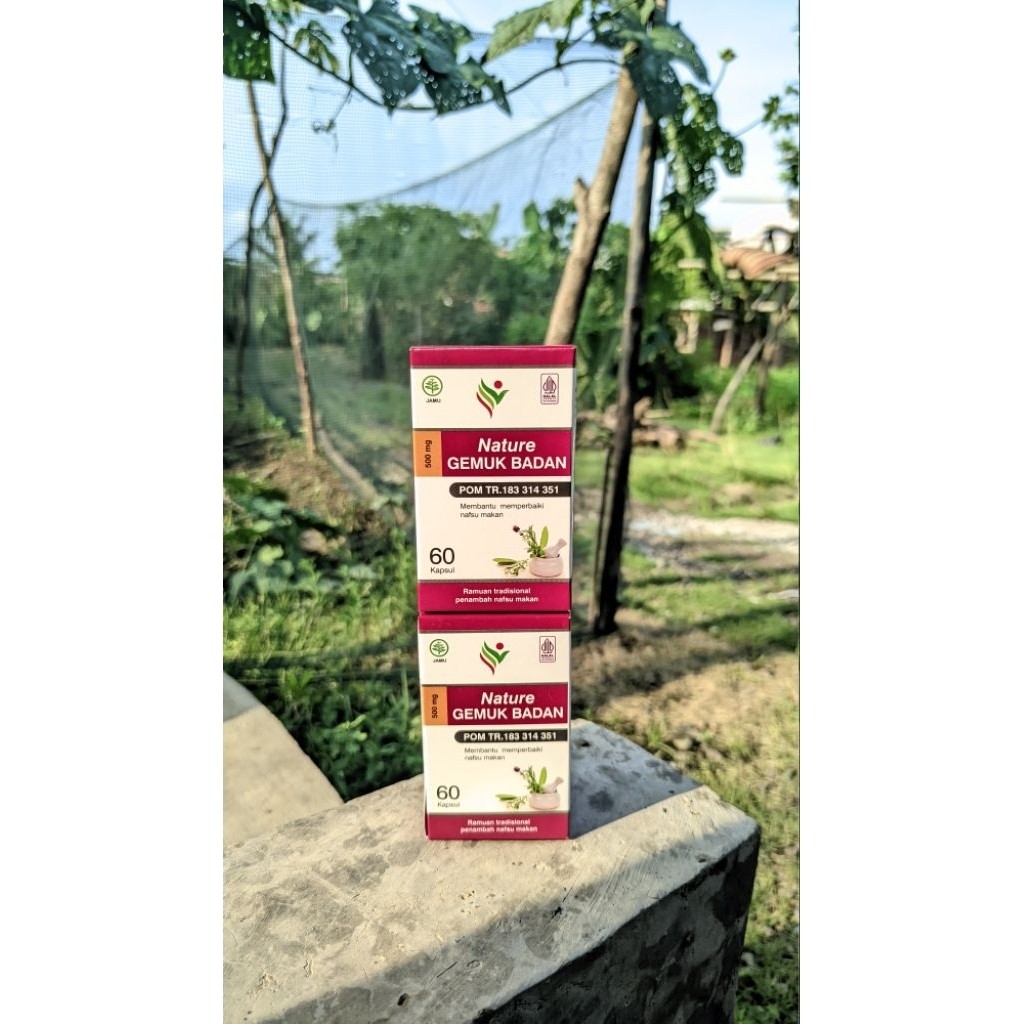OBAT PENGGEMUK TERAMPUH Nature Gemuk Badan