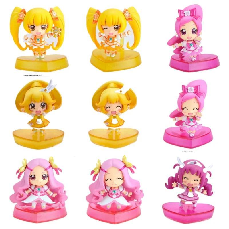 Bandai MH Smile Precure Pretty Cure Capsule Toy Cure Peace Blossom Happy Peach Figure Random Base Co