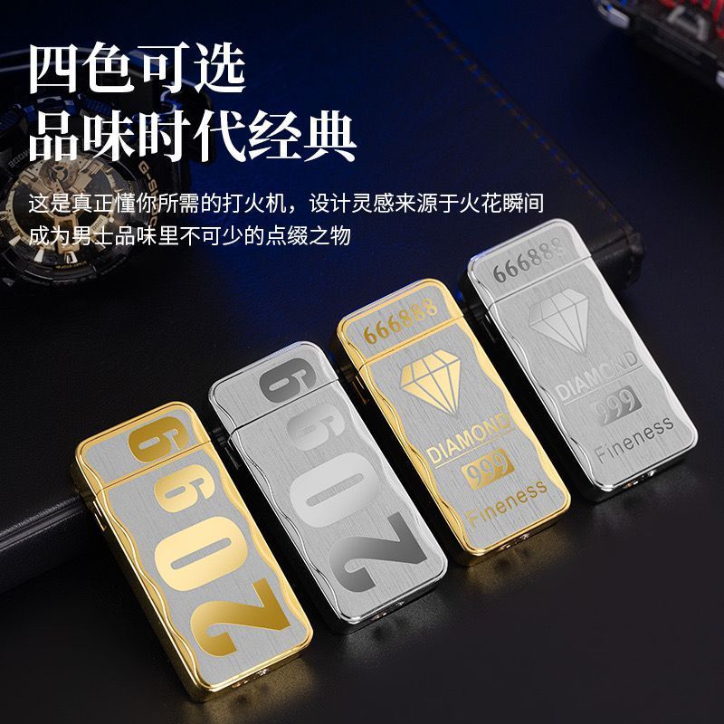 Korek Api Gas Bara Las Xin Fa FF-6013 Gold Diamond Lighter Mewah