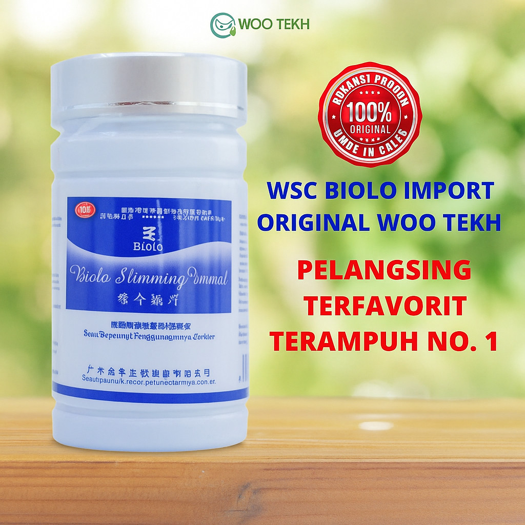 Obat Pelangsing wsc biolo import asli bergaransi wsc biolo pelangsing herbal penurun berat badan cep
