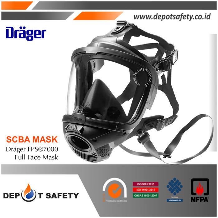 Drager FPS 7000 SCBA Mask - Masker SCBA Original