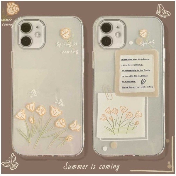 Spring Flower printing anticrack case samsung a16 4g 5g a04e a04 a52s a03s ace 4 galaxy v a01 core a