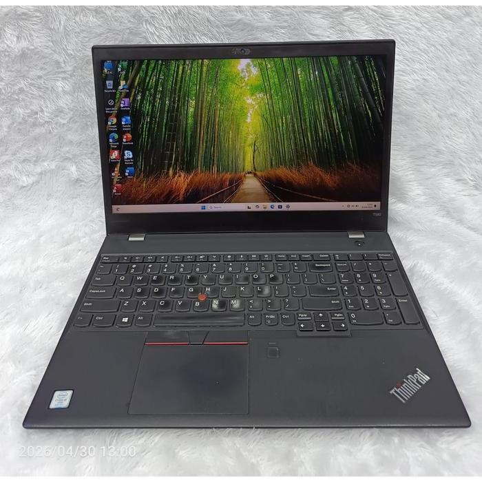 LAPTOP LENOVO THINKPAD T580 15 INCH CORE i5 GEN 8 RAM 16 GB SSD 256 GB LAYAR TOUCHSCREEN