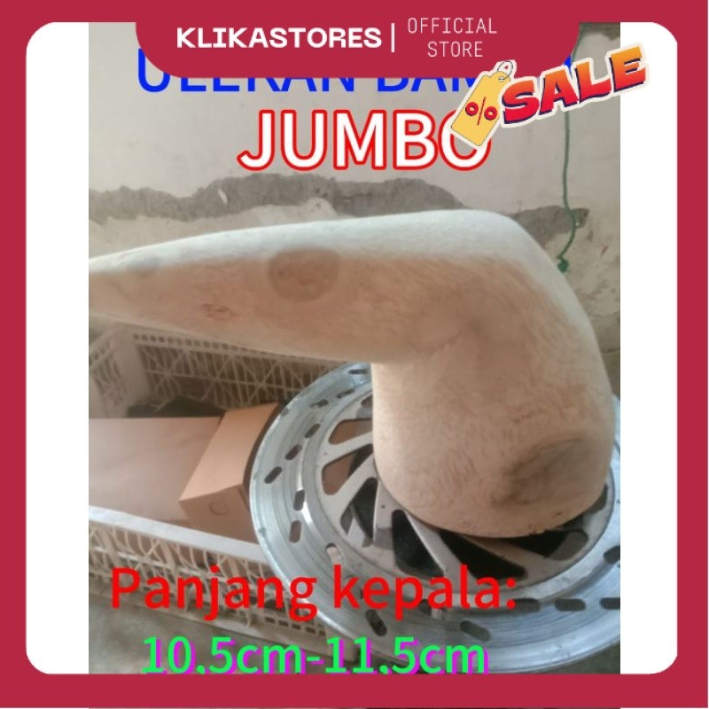 ULEKAN AKAR BAMBU JUMBO / ULEKAN AKAR BAMBU 11,5cm UB