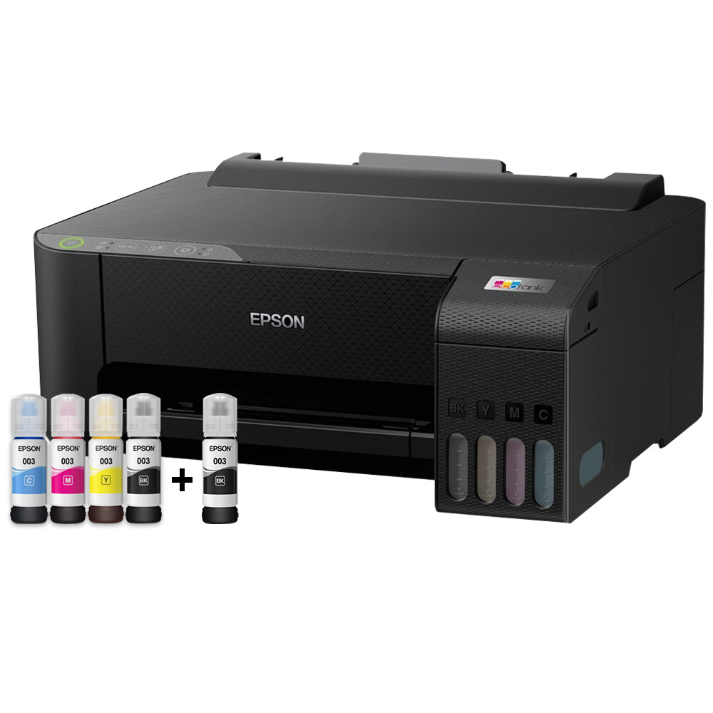 FixPrint Printer Epson L1250 Hitam L1256 Putih EcoTank Print Only Wifi Tinta 003 Original Printer In
