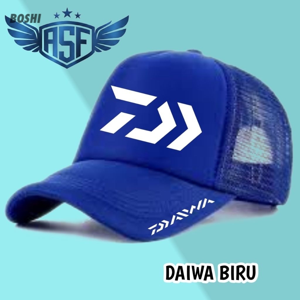 TOPI JARING MANCING LOGO DAIWA