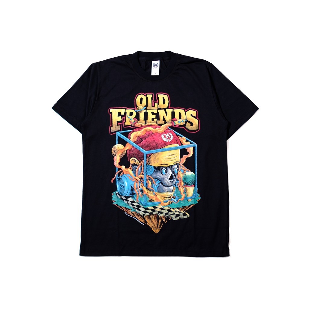 Tshirt OLD FRIENDS - SLEMAN REGGAE Original