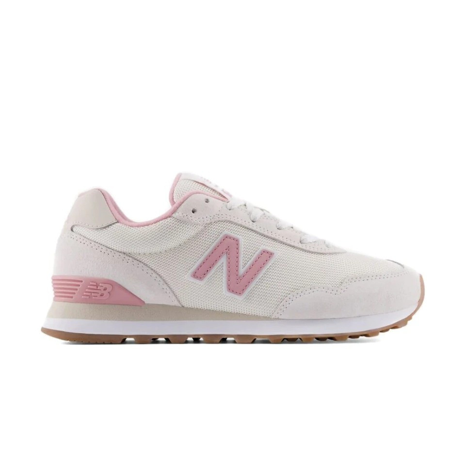 Sepatu Sneakers Wanita New Balance 515 Ivory Pink Original WL515SPK