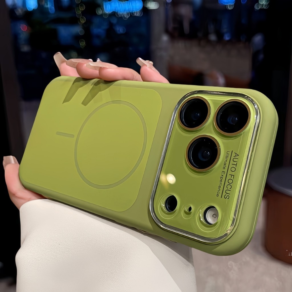 Casing Silikon Tampilan Seri Jendela Besar 17 dengan Perlindungan Kamera Magnet Kuat Anti Sidik Jari