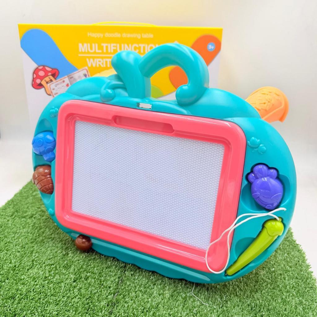 BESAR Magnetic Drawing Board Mainan Edukasi Anak Papan tulis Meja