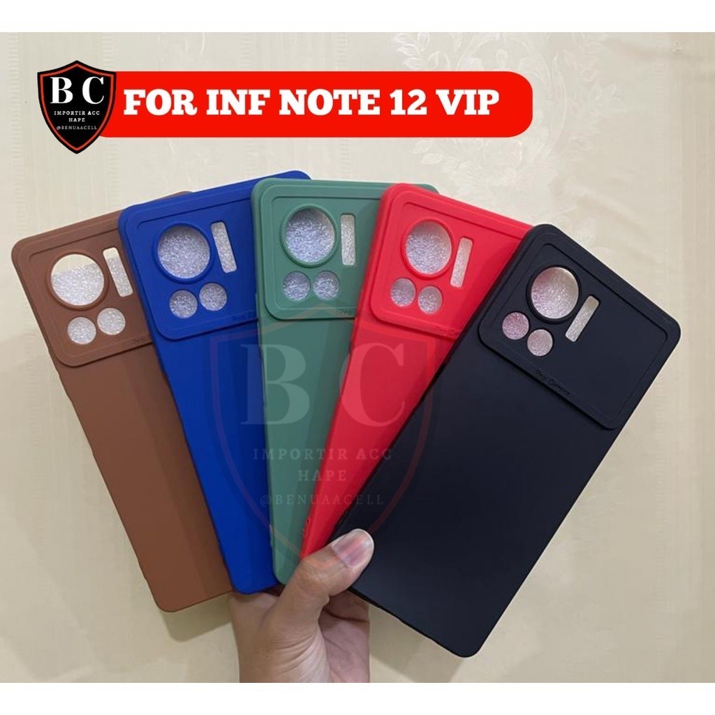 CASE INFINIX NOTE 12 VIP - SOFTCASE PRO CAMERA INFINIX NOTE 12 VIP - BC168