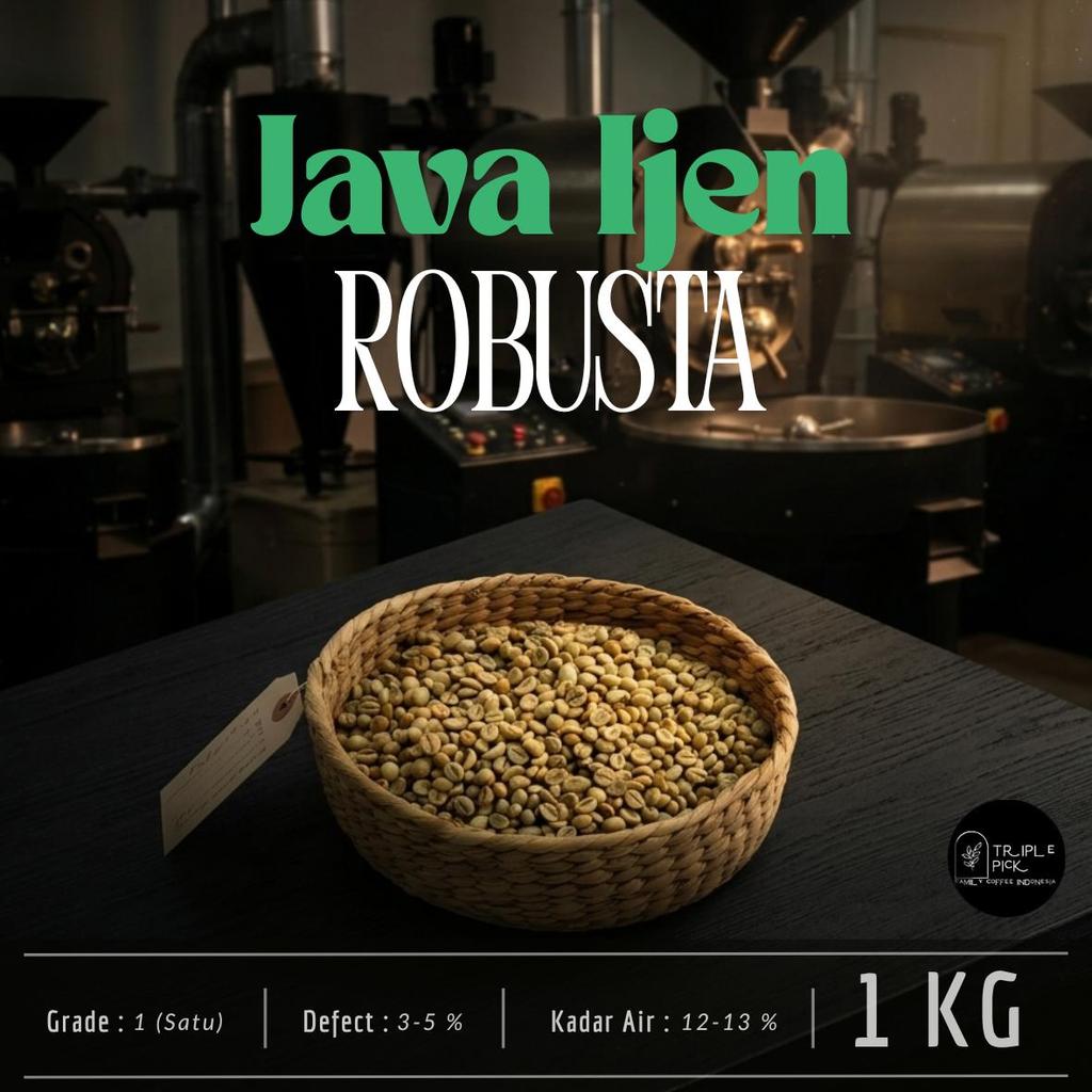 green bean / Biji kopi robusta java ijen - green beans TERMURAH
