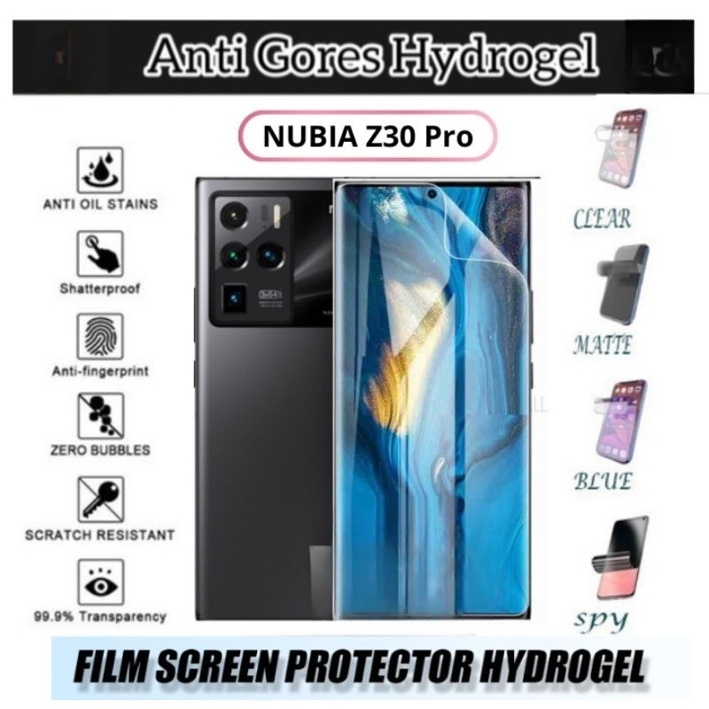 Anti Gores Hydrogel ZTE NUBIA Z30 PRO / NUBIA Z40 PRO / Z40S PRO / Z50 / Z50 ULTRA / Z50S PRO / Z60 