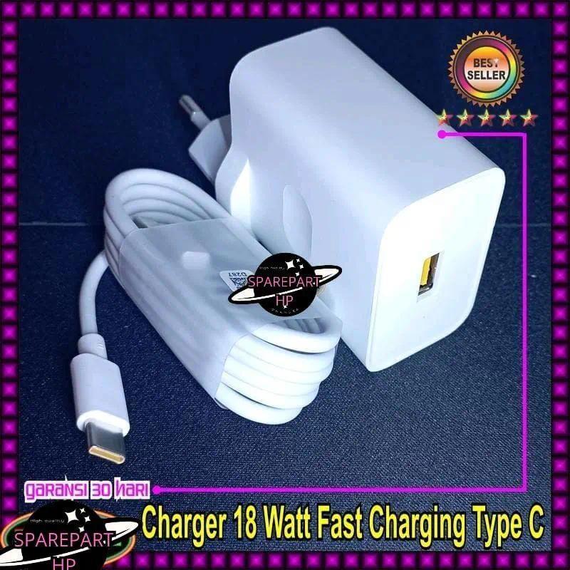 Charger untuk relmi 18 Watt Type C Fast Charging for relmi 6i 7i 8 5G 8i C17 C25 C25s C35 Nzo 10 20 