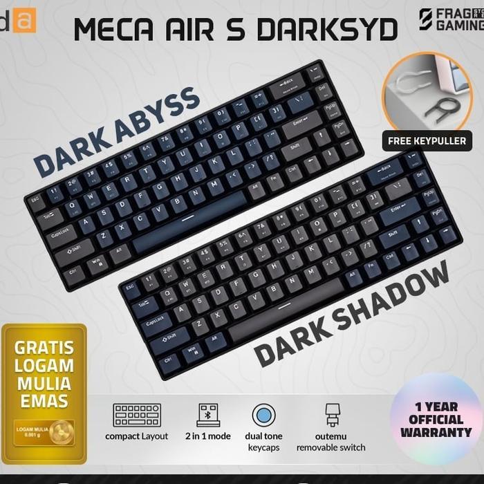 Murah MeriahDigital Alliance Meca Air S Darksyd 65% Wireless DA MecaAirS SAMecaAirS MecaAir Keyboard