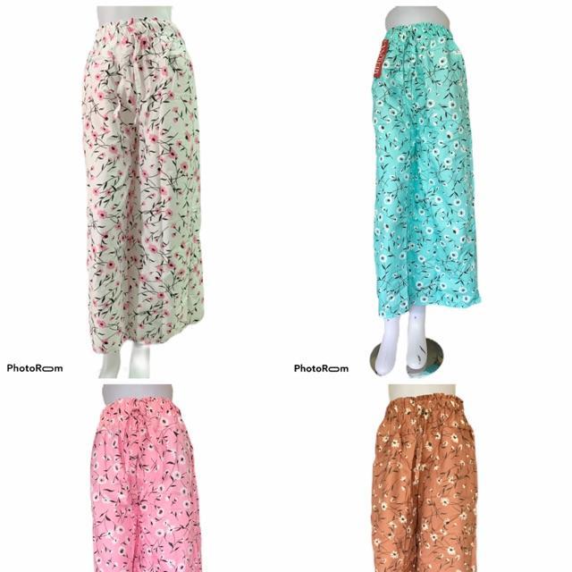 Kulot Monalisa Panjang/Kulot Wanita Panjang Trendy | celana panjang dalaman rok murah - Putih, Allsi