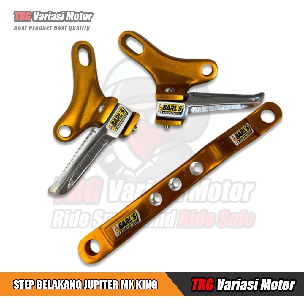 Step Belakang MX King Postep Belakang MX King Set Breket Knalpot Mx King
